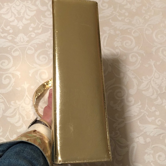 Vintage Gold Purse made in USA by Edwardo - Picture 6 of 7